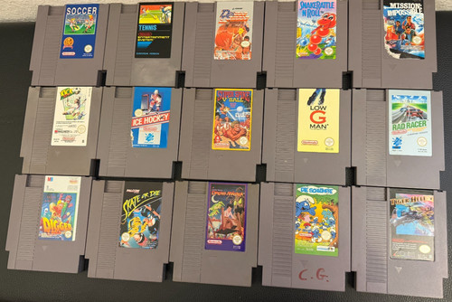 Nintendo nes spiele - nintendo,