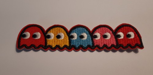 Pacman patch aufnäher - pacman,