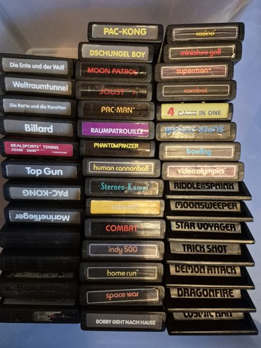 Atari 2600 vcs spiel module - atari,